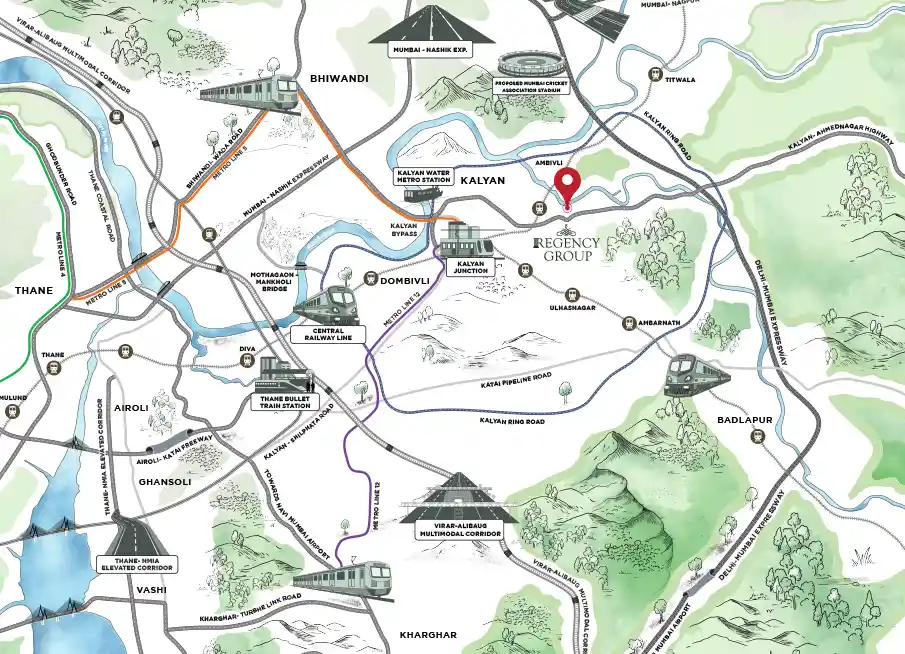 regency group location map